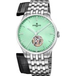 Perrelet Weekend Open Heart Green Mint