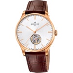 Perrelet Weekend Open Heart Rose / Silver