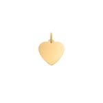 Plakette 375/9 K Gelbgold Herz