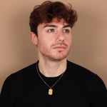 Engravable Pendant 750/18 K Yellow Gold 15 x 24mm - T2.2