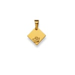 Plakette 750/18 K Gelbgold, Engel - 1158.02618/0001