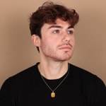 Plakette 750/18 K Gelbgold tonneau 14x19mm - T3