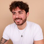 Plakette 925 Silber rhodiniert mit Herz, Je t'aime - 306586