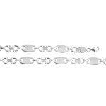 Disc Bracelet 925 Silver 10mm - AR-925-179