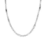 Plattenkette 925 Silber 6mm