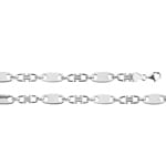 Disc Chain 925 Silver 8mm - KE-925-178
