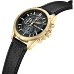 Police Burbank Chronographe Doré / Noir - PEWGC0054001