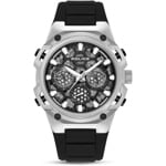 Police Challenger Day Date Silvery / Black