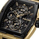 Police Creed Day Date Black / Goldtone - PEWJQ0004540
