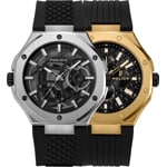 Police Dual Day Date Doré / Argenté