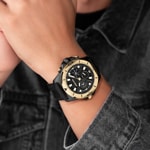 Police Electrical Day Date Black / Gold - PEWJF0022501
