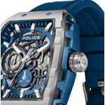 Police Flash Day Date Silvery / Blue - PEWGQ0063002