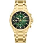 Police Guardian Chronograph Gold / Green - PEWGK0082003