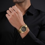 Police Knotty Chronograph Gold / Black - PEWJK0006404M