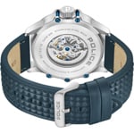 Police Luang Automatic Silbrig / Blau - PEWGE1601803