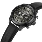 Police Menelik Day-Date Schwarz - PEWJF0004303