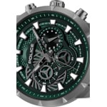 Police Neist Chronograph Schwarz / Grau & Grün - PEWGQ0092703