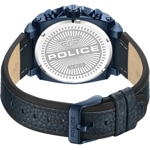 Police Norwood Date Dual Time Blue leather - PEWJF0021904