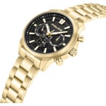 Police Rangy Day-Date Goldig / Schwarz - PEWJK0021005