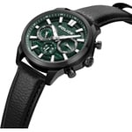 Police Rangy Day-Date Schwarz / Grün - PEWGF0021007