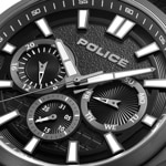 Police Rangy Day-Date Schwarz / Grau - PEWGF0021005