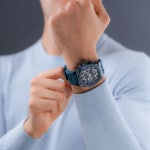 Police Sonic Day Date Blue - PEWGQ0054302