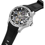 Police Spirit Automatik Silbrig / Schwarz - PEWGR0097801