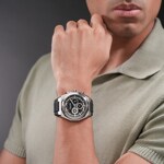 Police Steward Chronograph Silbrig / Schwarz - PEWGO0093702