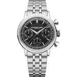 Raymond Weil Millesime Chronograph Black Ø 39.5mm - 7765-ST-20001