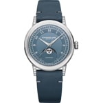 Raymond Weil Millesime Moon Phase Diamonds Jeansblau Ø 35mm