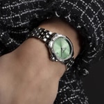 Raymond Weil Tango Classic Argenté / Vert Ø 30mm - 5960-ST-00520