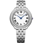 Raymond Weil Toccata Heritage Diamonds Silbrig 28mm