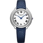 Raymond Weil Toccata Heritage Silbrig / Blau 28mm