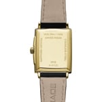 Raymond Weil Toccata Square Doré / Cuir noir - 5925-PC-00300