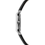 Raymond Weil Toccata Square Argenté / Cuir noir - 5925-STC-00300