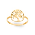 Ring 375/9 K Gelbgold mit Lebensbaum - 9K11206