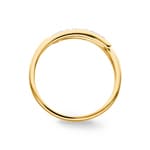 Ring 750/18 K Yellow Gold with Diamonds 0.05 ct H/si - RI-44715-GG