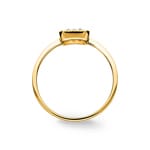 Ring 750/18 K Yellow Gold with Diamonds 0.11 ct H/si - RI-47461-GG