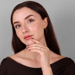 Ring 750/18 K Gelbgold mit Diamanten 0.17 ct H/si - RI-73157-GG