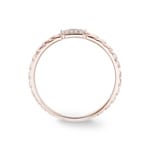 Ring 750/18 K Rose Gold with Diamonds 0.03 ct H/si - RI-49785-RG