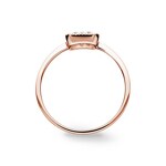 Ring 750/18 K Rose Gold with Diamonds 0.11 ct H/si - RI-47461-RG