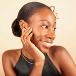 Bague or rosé 750/18 ct Trèfle avec diamants 0.17 ct H/si - RI-45232-RG