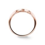 Ring 750/18 K Rose Gold with Diamonds 0.31 ct H/si - RI-26984-RG
