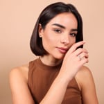 Bague or gris 750/18 ct Serpent avec diamants 0.18 ct H/si - RI-73459-WG