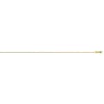 Collier forçat rond or jaune 750/18 ct 0.9mm - CAN1001