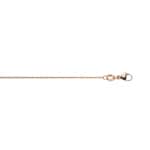 Rundankerkette 750/18 K Rotgold 1.1mm