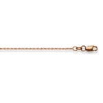 Rundankerkette 750/18 K Rotgold 1.5mm