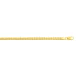 S-Panzerarmband 375/9 K Gelbgold halbmassiv