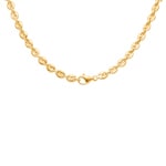 Schiffsankerkette massiv 750/18 K Gelbgold 5mm - 513