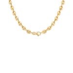 Marine Chain Solid 750/18 K Yellow Gold 6mm - 550